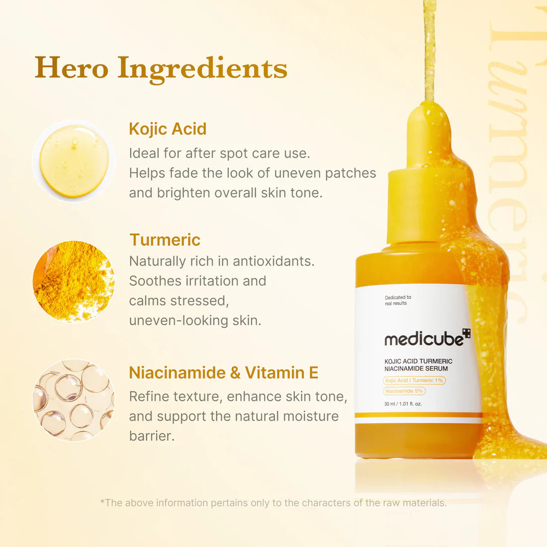 Medicube - Kojic Acid Turmeric Niacinamide Serum