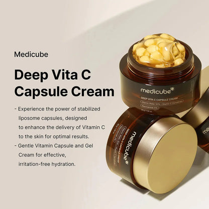 Medicube - Deep Vita C Capsule Cream.