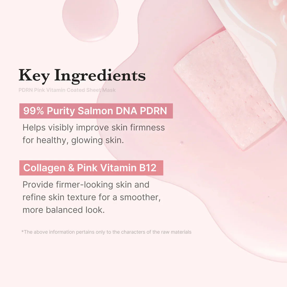 Medicube - PDRN Pink Vita Coating Sheet Mask