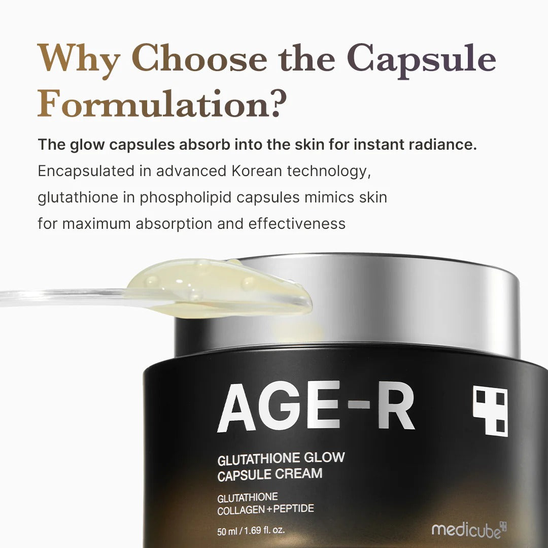 Medicube - Age-R Glutathione Glow Capsule Cream