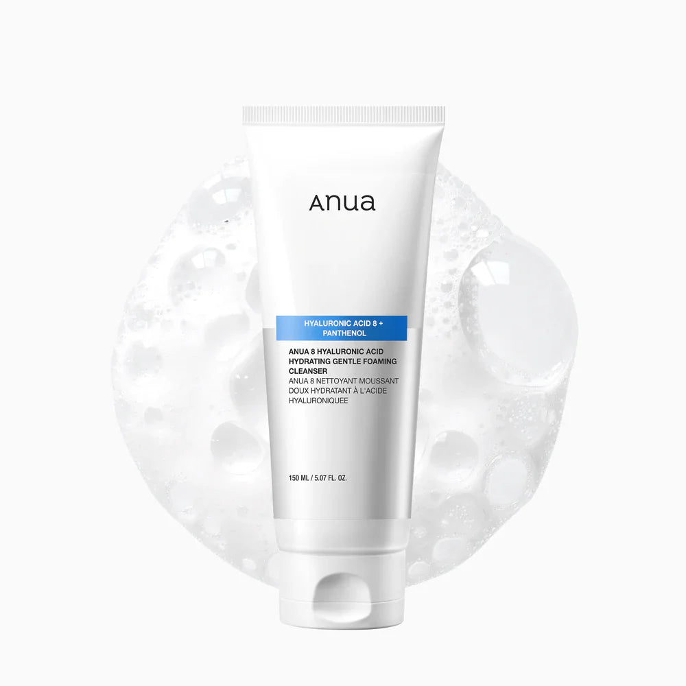 Anua - 8 Hyaluronic Acid Hydrating Gentle Foaming Cleanser