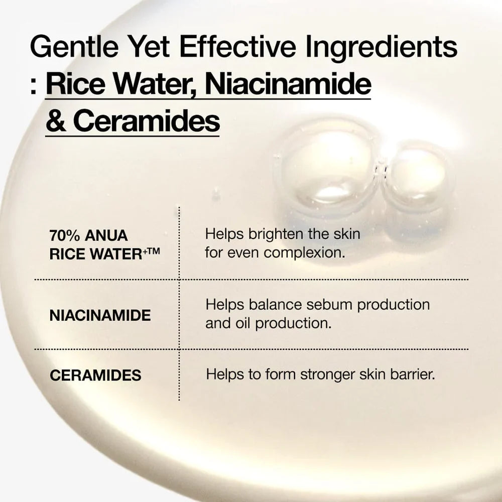 Anua - Rice 70 Glow Milky Toner.