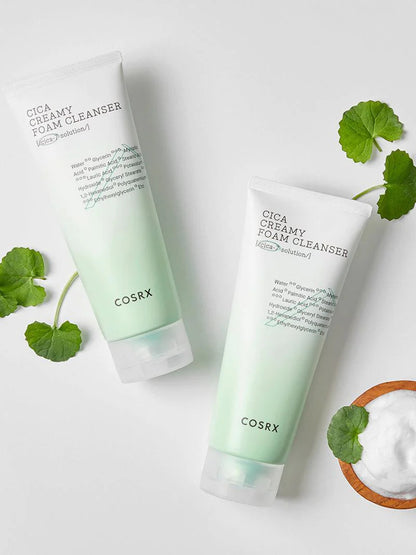 Cosrx Cica Creamy Foam Cleanser