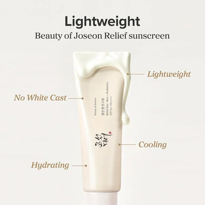 BEAUTY OF JOSEON - RELIEF SUN : RICE + PROBIOTICS