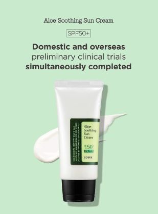 Aloe Soothing Sun Cream SPF50+/ PA+++