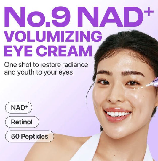 Numbuzin No. 9+ NAD+ Retinol Volumetox Eye Cream.