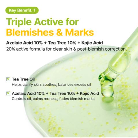 Azelaic Acid 10 Kojic Tea Tree Serum
